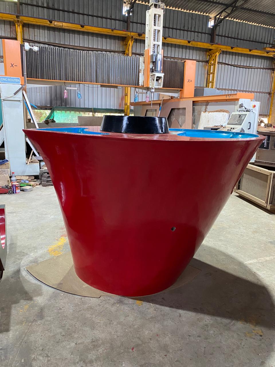 Custom stern pattern in production